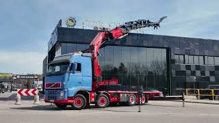 بيع عربة مقطورة مسطحة Volvo FH 480 8x2 FASSI F1100AXP Crane - صورة 4 | Autoline EG عربة مقطورة مسطحة Volvo FH 480 8x2 FASSI F1100AXP Crane | صورة 4 - Autoline
