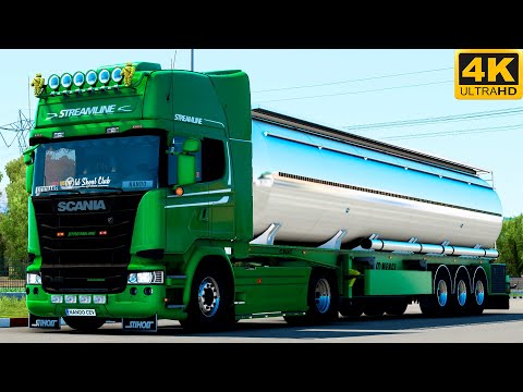 [G29] ETS2 (4K 60FPS) | PROMODS | SCANIA R480 | ANCONA 🇮🇹 - ROME 🇮🇹