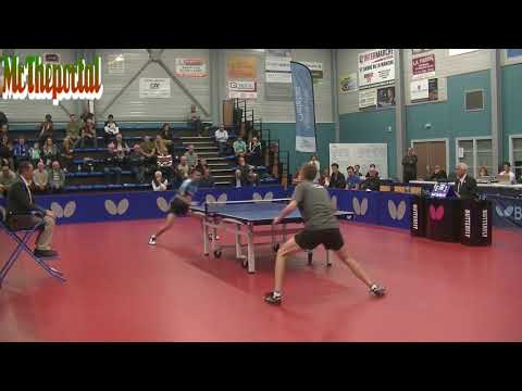 Table Tennis French Pro A 2018 - Liam Pitchford vs Brice Ollivier - (Private Recording)