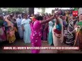 Saree Clad Women Fight Kushti At All Women Competition