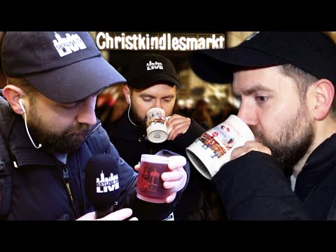 JEDEN GLÜHWEIN TESTEN auf dem CHRISTKINDLESMARKT in NÜRNBERG! 😅😍