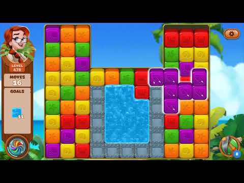 Lost Island Blast Adventure Level 478 NO BOOSTERS  A S GAMING