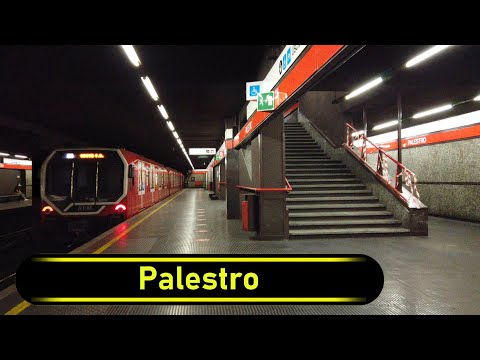 Metro Station Palestro - Milan 🇮🇹 - Walkthrough 🚶