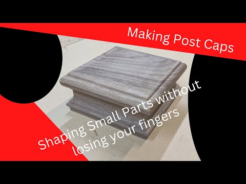 Making handrail Post Caps