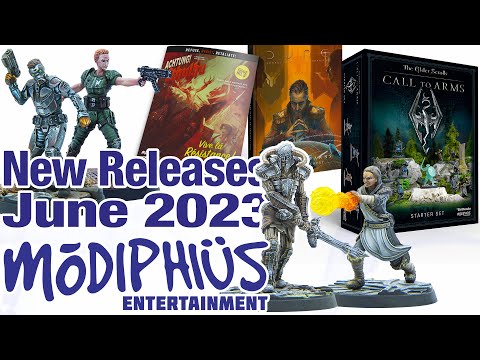 Modiphius New Releases - June 2023