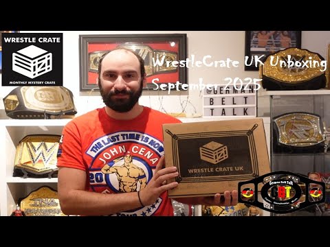 WrestleCrate UK Unboxing September 2025 *HIGHER TIER* | German Belt Talk | Deutsch