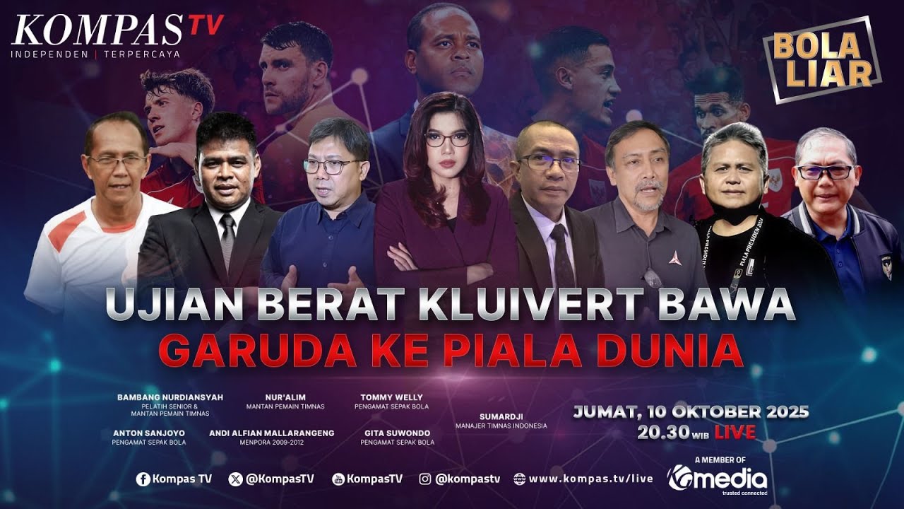 LIVE - Ujian Berat Kluivert Bawa Garuda ke Piala Dunia | BOLA LIAR