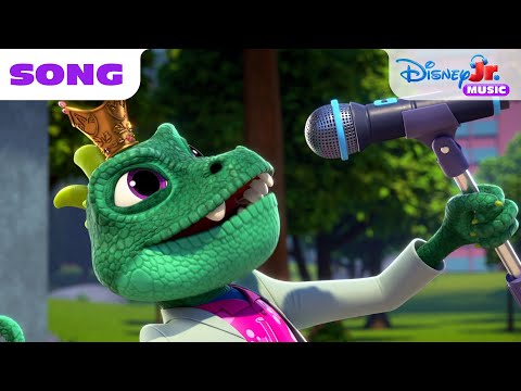 Marvel's Spidey and his Amazing Friends | Sing the "King Lizard" Song! 🦎🎶 | @disneyjr