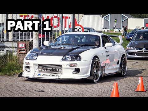 JDM Cars Leaving a Japanese Car Show (Part 1 of 2)