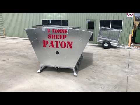 Walkaround of Paton’s 2 Tonne Sheep Feeder