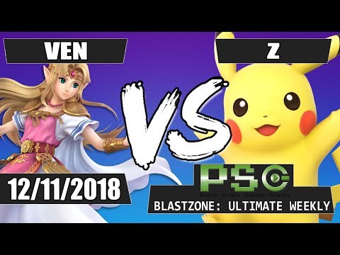 PSG Blastzone: Z (Pikachu) vs Sugoi | Ven (Zelda) - Losers Semis