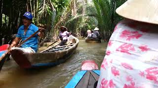 ベトナム ミトー  メコンデルタ遊覧