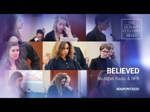 Michigan Radio & NPR: "Believed" | 2020 duPont-Columbia Award Ceremony