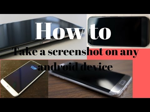 How to take a screenshot on any android device