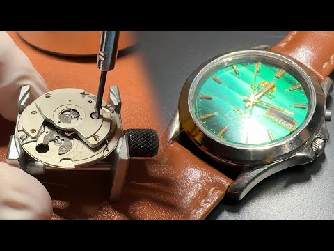 Orient Automatic Watch Full Repair Part 2 | ASMR