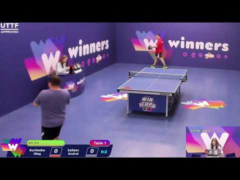 WINners CUP table 1 20.01 Kurilenko Oleg - Zaitsev Andrei  13:00