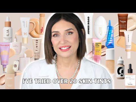 Skin Tint Round-up for Mature skin - I tried them all so you don't have to! + MY  TOP 5 Skin Tints