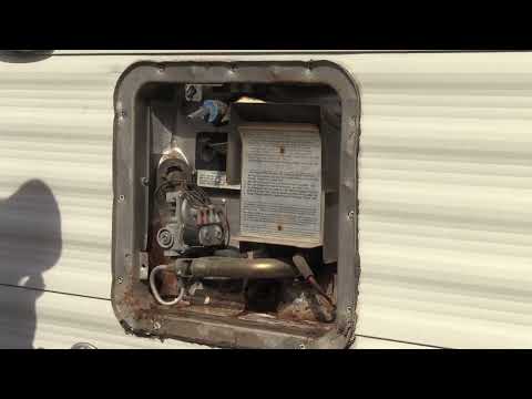 202 Suburban SW6DE Water Heater Install into our KZ Toy hauler RV