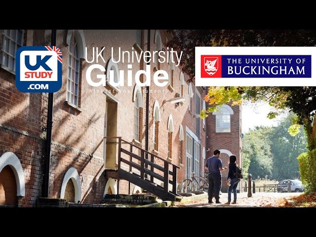 University of Buckingham video #3