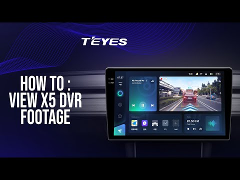 Easy Access! View Your X5 DVR Recordings on TEYES CC3 2K [EASY GUIDE]