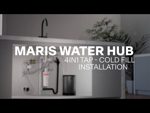 Franke Maris Water Hub - Electronic Taps - 4-in-1 Cold Fill Installation (Optional)