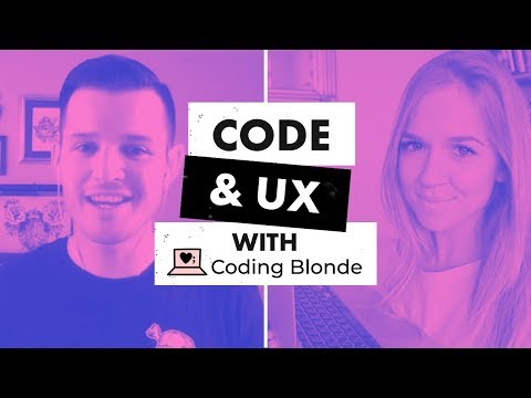 Front End Development and UX UI Design with the Coding Blonde