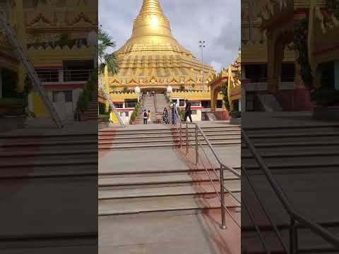 Global Vipassana Pagoda. #borivali #mumbai #gorai #uttan #shorts #vipassana #pagoda #myanmar