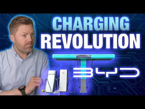 Meanwhile… in China, BYD is rolling out super fast EV charging stations