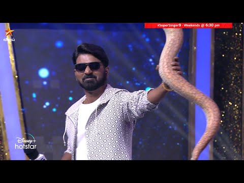 சூப்பர் சிங்கர் Set ல பாம்பா.. 😱🤣 | Super Singer Season 9 | Episode Preview