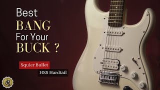 Video thumbnail for The PERFECT Budget Strat ! | SQUIER BULLET HSS Hardtail Review & Demo (HT IL AW) by Johan Joos Laur