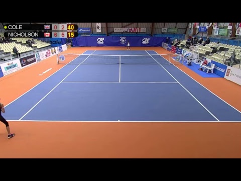 COLE Jadesola (GBR) VS NICHOLSON Scarlett (CAN) - Tennis Club Auray - Court J. SANCHEZ