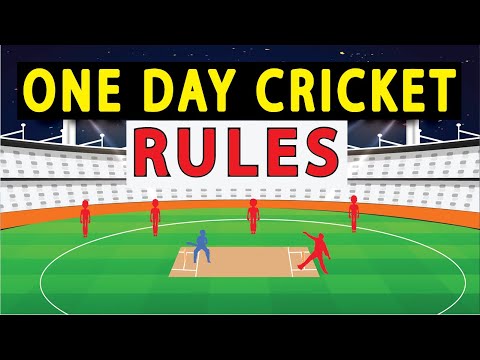 Rules of One Day Cricket : How to Play One Day Cricket? : One Day Cricket Rules and Regulations