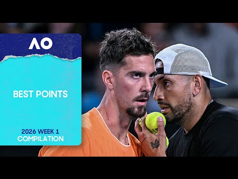 Best Doubles Points of Week 1 | Australian Open 2026