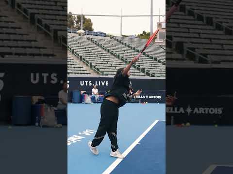 Where does the power on the serve come from? The answer is in the video 😉#power #serve