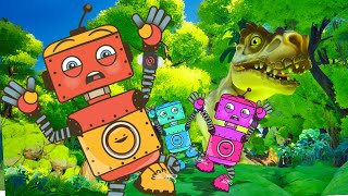 Download lagu Dino Hunt 2   45 Mins of Rusty’s World Songs 🦖 Trains, Robots, Lava & More! mp3