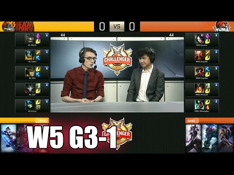 Team Forge vs Huma | Game 1 S6 EUCS Summer 2016 Week 5 | 4G vs HMA G1 1080p