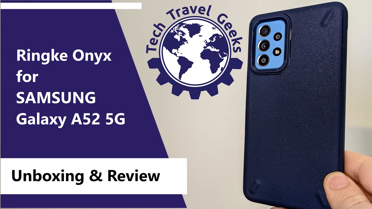 Ringke Onyx Case for Samsung Galaxy A52 5G - Unboxing & Review