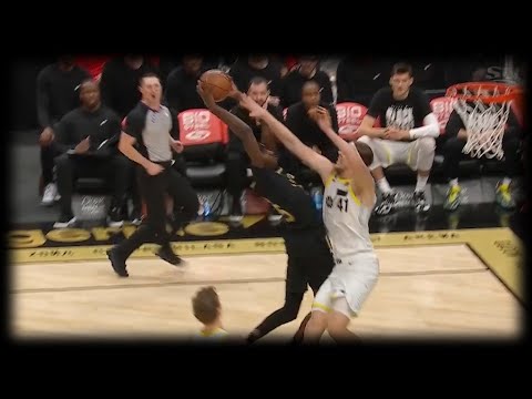 Chris Boucher Baptizes Kelly Olynyk - Raptors vs Jazz | Feb 10, 2023