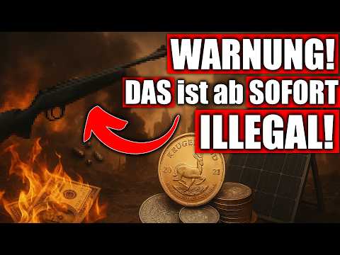 THOUSANDS of preppers in Germany are now criminals! New ban mania and TOTAL SURVEILLANCE!