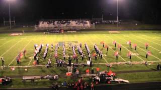 Fenton High School Marching Band Halftime Show Oct 9 2015