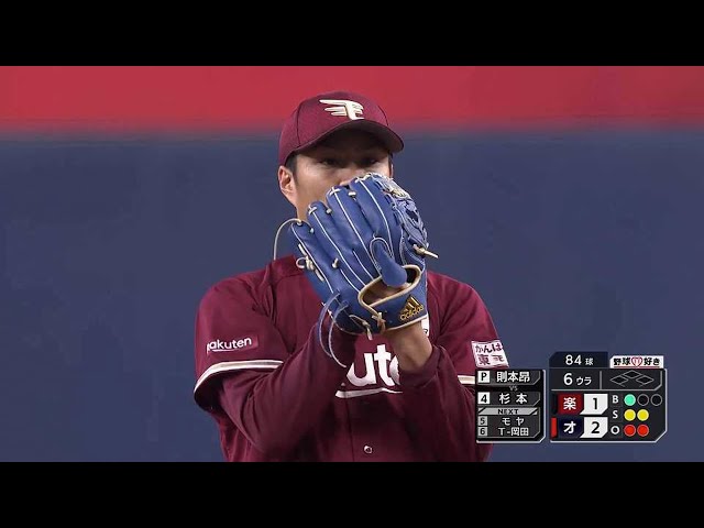 【ピックアップ・パ】8回2失点の好投で11勝目を挙げたイーグルス・則本昂大投球まとめ