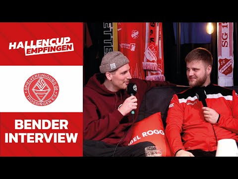 Marcel Bender (Spvgg Trossingen) im Interview | Hallencup Empfingen 2024