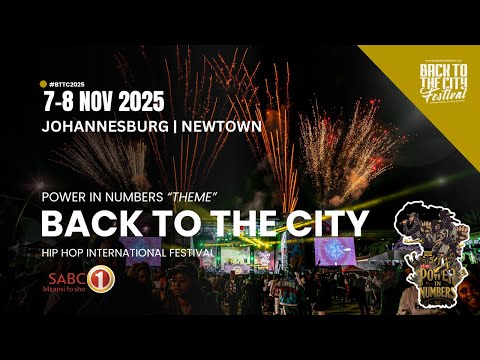 BACK TO THE CITY 2025  |  SABC ONE | 7 - 8 NOV-2025