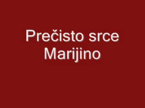 Duhovna Glazba : Prečisto srce Marijino