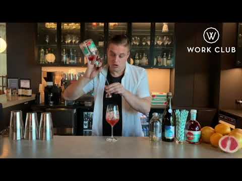 Work Club Cocktail Hour - Pampelle Spritz