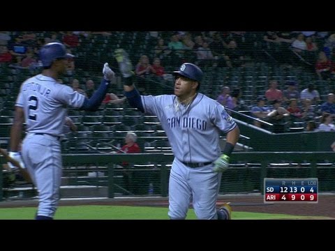 SD@ARI: Solarte hammers a three-run home run