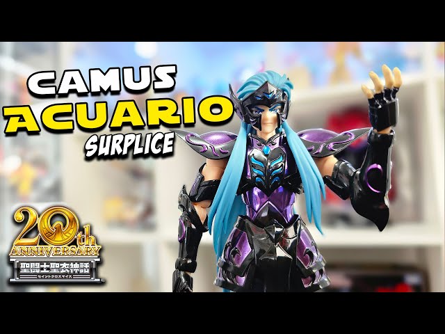 Vídeo relacionado con Aquarius camus Surplice 20th Revival Ver. Fig. 18 cm Saint Seiya Saint Cloth Myth ex premi