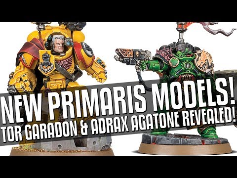 Tor Garadon & Adrax Agatone MODELS REVEALED! THIS IS GLORIOUS!