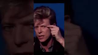 DAVID BOWIE EXPLAINS WHY HIS PUPILS LOOK DIFFERENT, 1987 #Shorts