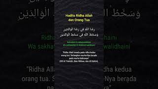 Download lagu Hadist ridho Allah dan orang tua #short #shorts #doa #niat mp3